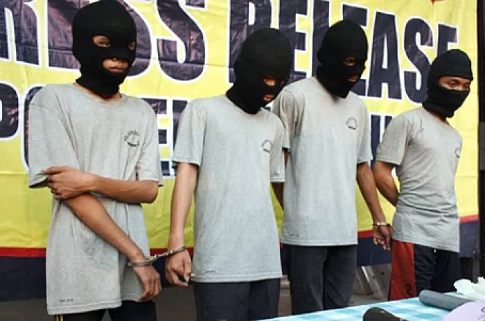 4 Anggota Geng Motor Pembunuh  Satpam Diringkus Polisi di Jakut<br>