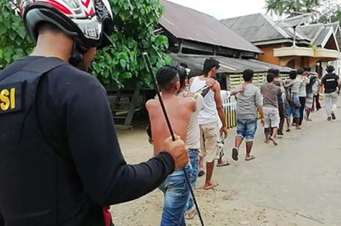 Polisi Amankan 81 Orang Terkait Kerusuhan Massa di Buton