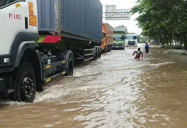 Sejumlah Wilayah Di DKI Terendam Banjir  