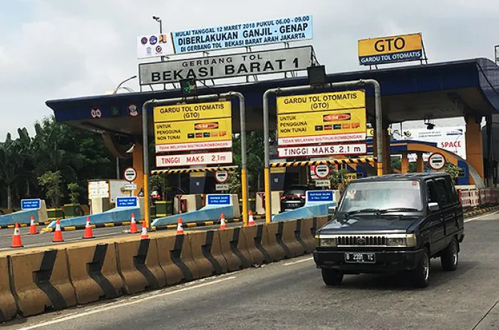 Ganjil Genap Juga Berlaku di Tiga Titik Gerbang Bekasi Arah Jakarta