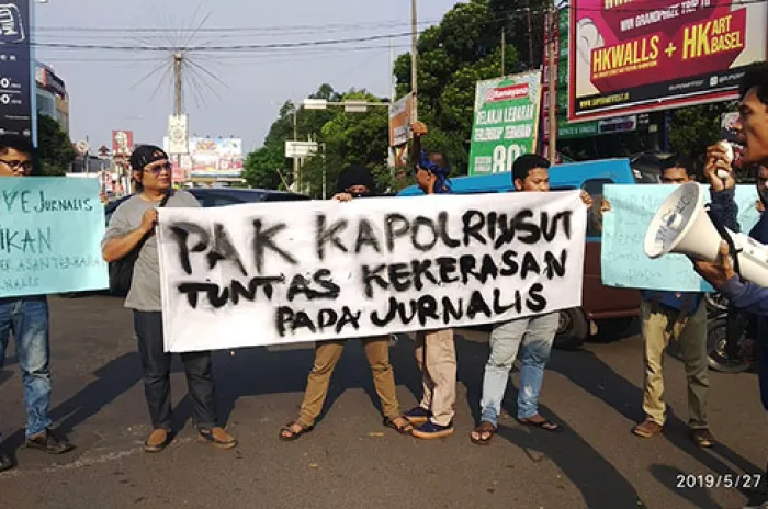 Jumsera Desak Kapolri Usut Tuntas Kekerasan Terhadap Wartawan di Aksi 22 Mei