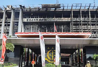 Publik Diharap Tidak Berspekulasi Terbakarnya Gedung Kejaksaan Agung