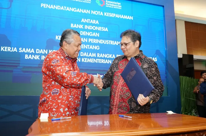 Kemenperin – BI Teken MoU Perkuat Industri Manufaktur Nasional