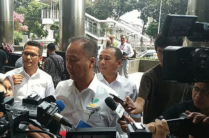 Mensos Agus Bahas Dana Bansos dengan Pimpinan KPK