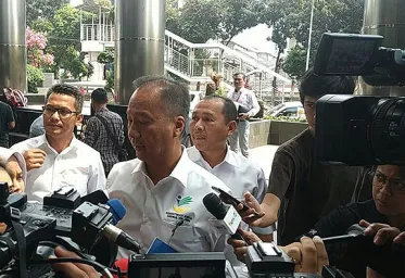 Mensos Agus Bahas Dana Bansos dengan Pimpinan KPK