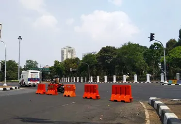 Antisipasi Sejumlah Jalan Di Sekitar Monas Ditutup