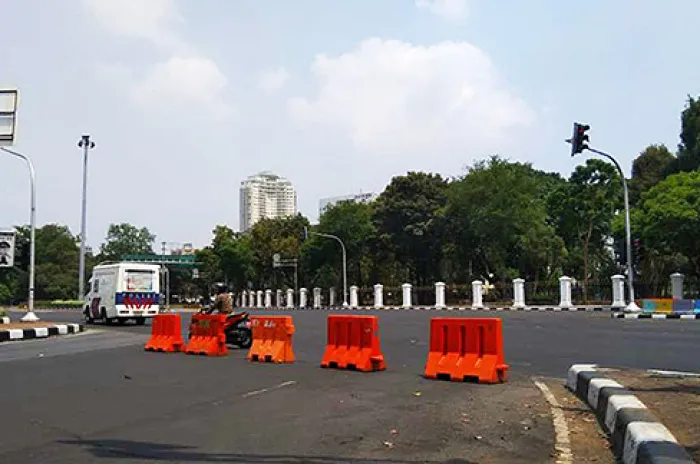 Antisipasi Sejumlah Jalan Di Sekitar Monas Ditutup