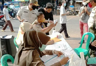 3514 Pelanggar PSBB TerjaringSatpol PP di Jakarta Selatan