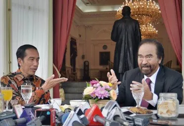 Presiden Jokowi Bantah Pernah Komplain ke Surya Paloh Soal Deklarasi Anies