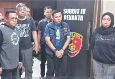 Polda Lampung Lakukan Penggerebekan  Penampungan PMI Ilegal