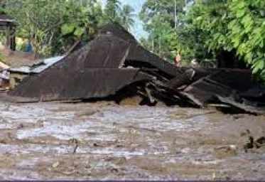 2 Orang Hilang Ratusan Rumah Terdampak Banjir Bandang Di Sumatera Barat 