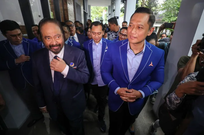 Surya Paloh Tidak Tolak AHY Jadi Cawapres Anies