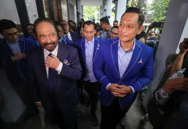 Surya Paloh Tidak Tolak AHY Jadi Cawapres Anies