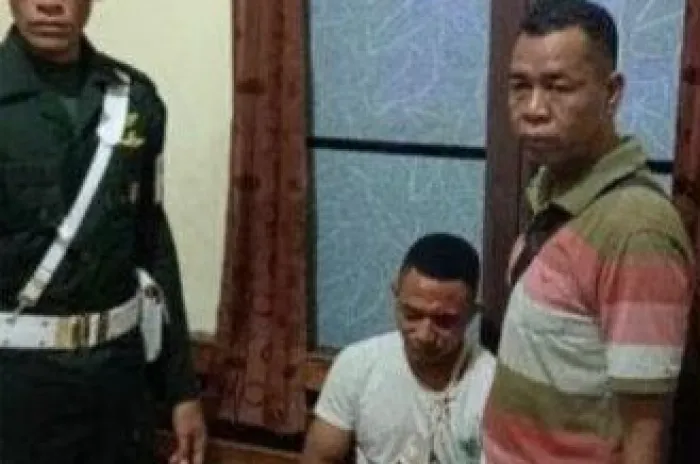 Oknum Anggota TNI  Yang Diduga Mabuk Menabrak Seorang Nenek  