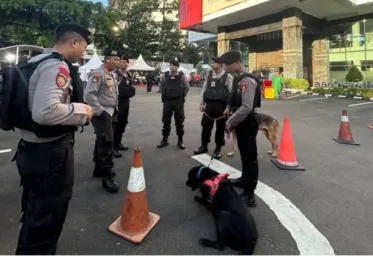 Polisi Kerahkan 1172 Personil  Untuk Amankan Sidang Putusan Dismissal Gugatan Pilkada 